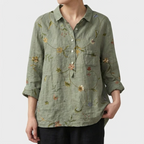 Botanical Relaxed Buttoned Shirt™ – Mühelose Eleganz für entspannte Alltagsmomente