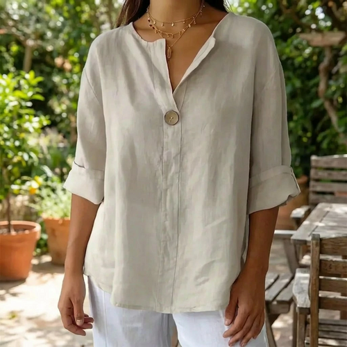Elowen | Women's Spring Blouse™ – Mühelose Eleganz für entspannte Frühlingstage