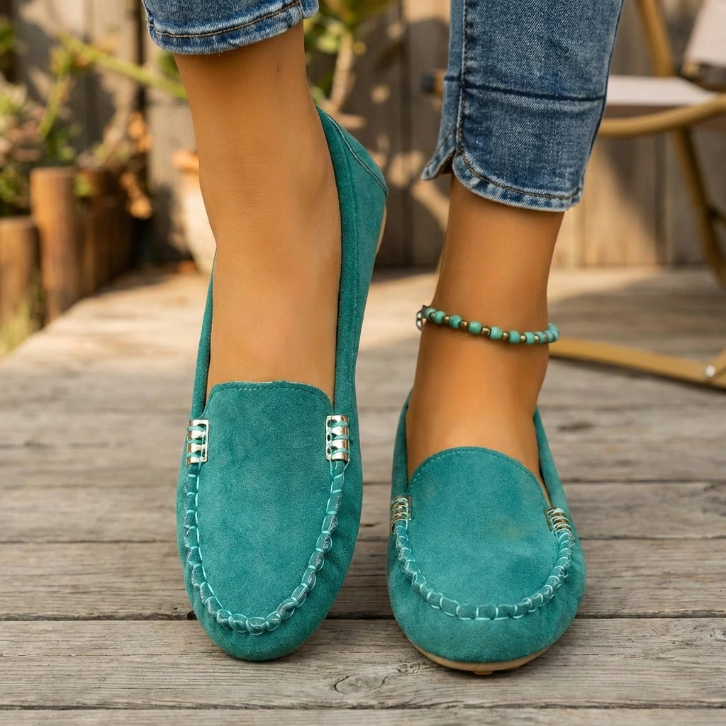 Women's Orthopedic Slip-On Loafers for Walking Comfort™ – Ganztägiger Komfort für aktive Frauen