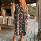 Spring Tie-Dye Midi Dress™ – Fließender Komfort für entspannte Frühlingstage