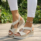 Women's Comfortable Platform Slide Sandals™ – Mühelose Eleganz für sonnige Tage