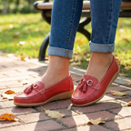 Women's Orthopedic Slip-On Loafers with Cushioned Sole™ – Ganztägiger Komfort mit elegantem Stil