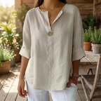 Elowen | Women's Spring Blouse™ – Mühelose Eleganz für entspannte Frühlingstage