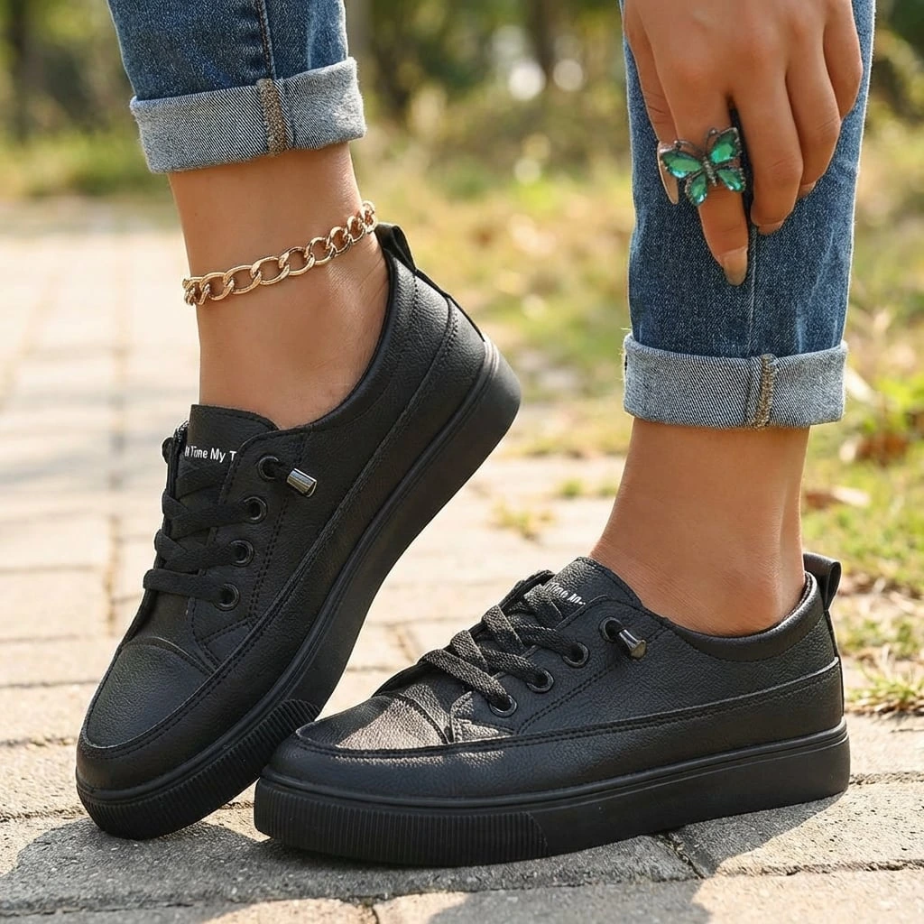 Women's Orthopedic Lace-Up Walking Sneakers for Support™ – Ganztägiger Komfort für Ihre Füße
