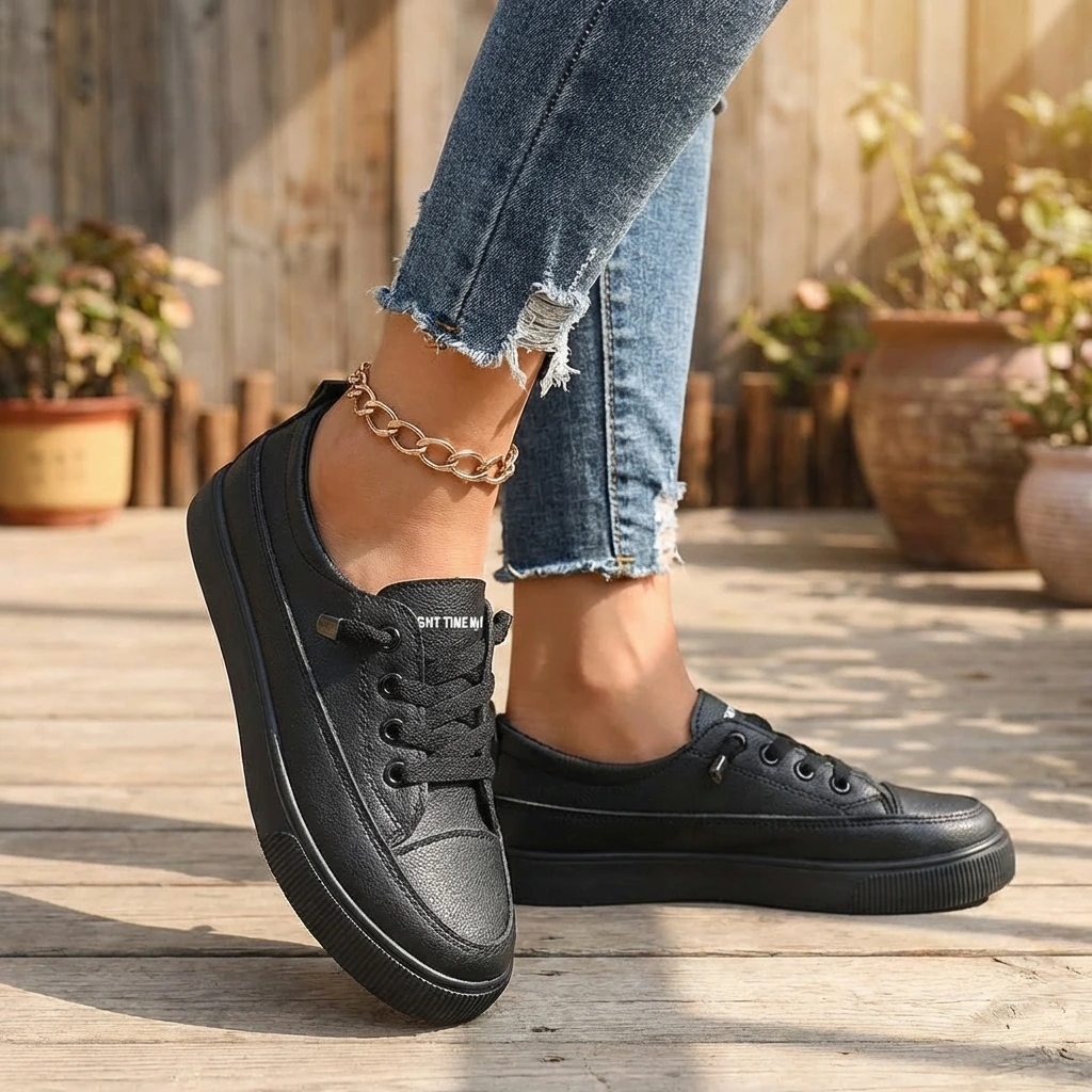 Women's Orthopedic Lace-Up Walking Sneakers for Support™ – Ganztägiger Komfort für Ihre Füße