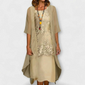 Women's Elegant Casual Midi Dress™ – Zeitlose Eleganz für jeden Anlass