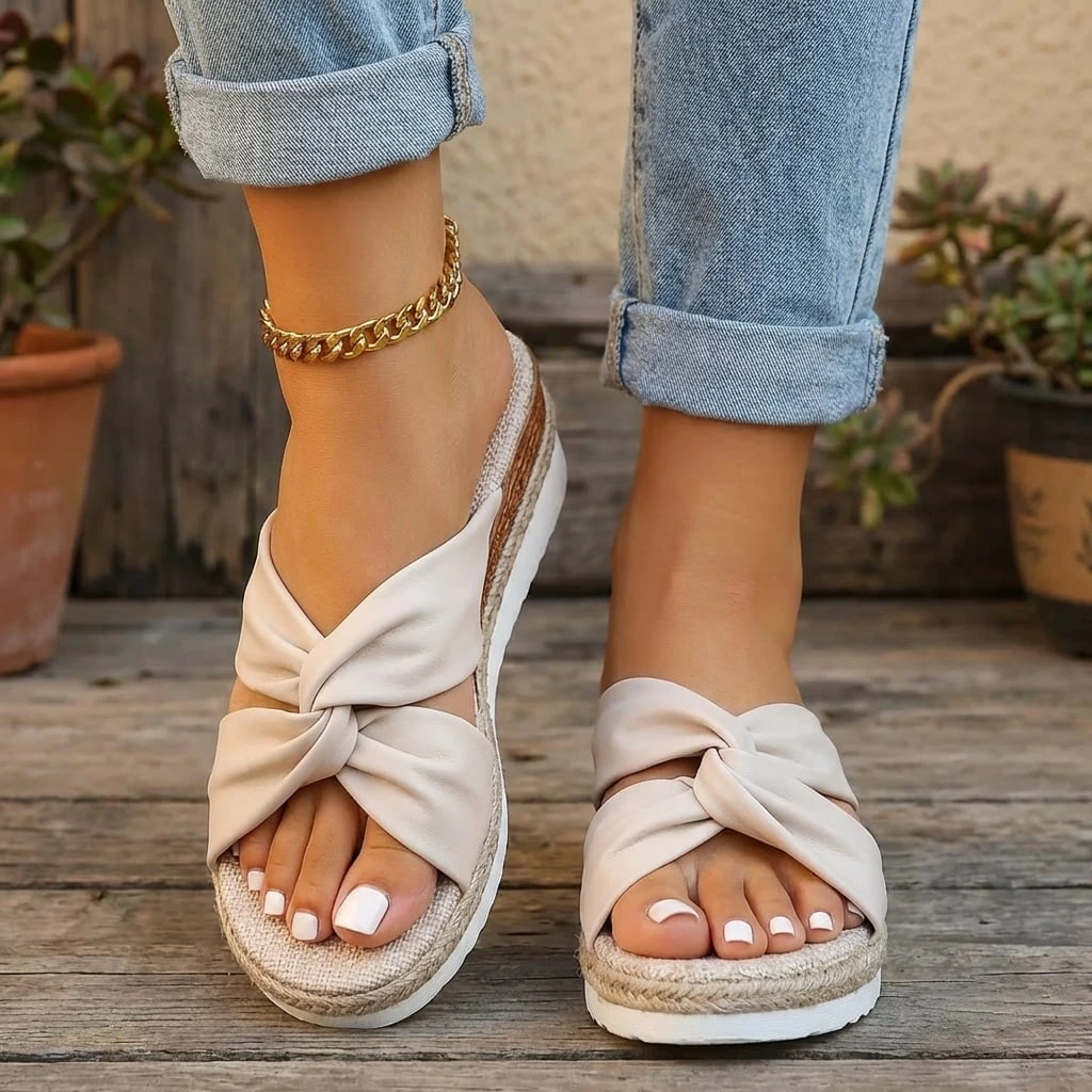 Women's Orthopedic Slip-On Sandals with Arch Support™ – Ganztägiger Komfort für Sommerspaziergänge