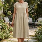 Women's Relaxed Midi Spring Dress™ – Müheloses Frühlingsfeeling mit femininer Eleganz
