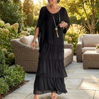 Women's Spring Layered Maxi Dress™ – Fließende Eleganz für jeden Frühlingstag