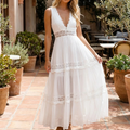 Elegant Spring Midi Dress™ – Zeitlose Eleganz für jeden Frühlingsmoment