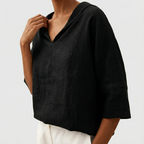 Elegant V-Neck Everyday Top™ – Müheloser Komfort trifft zeitlose Eleganz