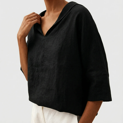 Elegant V-Neck Everyday Top™ – Müheloser Komfort trifft zeitlose Eleganz