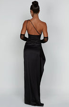 One-Shoulder Maxi Dress with Modern Elegance for Women™ – Luxuriöse Eleganz für besondere Anlässe