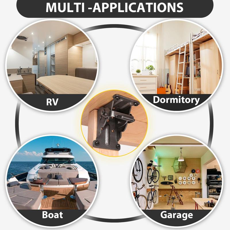 FoldClip™ - Faltbare Schwerlast-Winkelhalter mit Arretierung [1 + 1 Gratis]