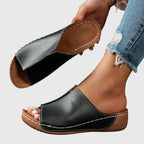 Women's Orthopedic Slide Sandals With Open Toe™ – Für ganztägigen Komfort und orthopädische Unterstützung