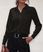 Charlotte | Women's Spring Buttoned Office Blouse™ – Eleganz und Komfort für den professionellen Alltag
