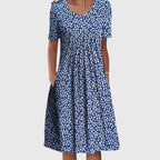 Sleeveless Textured Midi Dress for Elegant Everyday Wear™ – Elegante Textur für mühelosen Stil