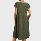 Women's Relaxed Midi Spring Dress™ – Müheloses Frühlingsfeeling mit femininer Eleganz