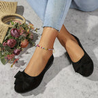 Women's Comfortable Ballet Flats with Bow Detail™ – Ganztägiger Komfort mit femininer Eleganz