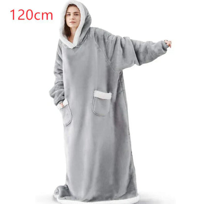 ComfyBlanket™ – Ultrawarmer Sherpa-Fleece-Hoodie für maximale Gemütlichkeit [50 % Rabatt]