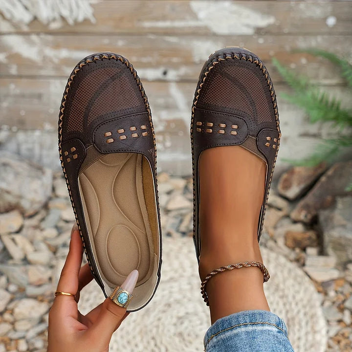 Women's Orthopedic Slip On Shoes with Cushioned Sole and Breathable Design™ – Müheloser Komfort für den ganzen Tag