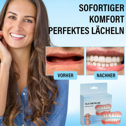 SmileReline™ – Individuell anpassbares Silikon-Prothesenreliningset [1 + 1 Gratis]