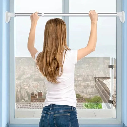 AdjustableRod™ – Universelle, bohrfreie Teleskopstange für Bad & Küche [50% Rabatt]