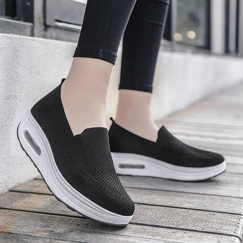 Women's Slip-On Comfort Shoes with Breathable Knit Design™ – Müheloser Komfort für den ganzen Tag