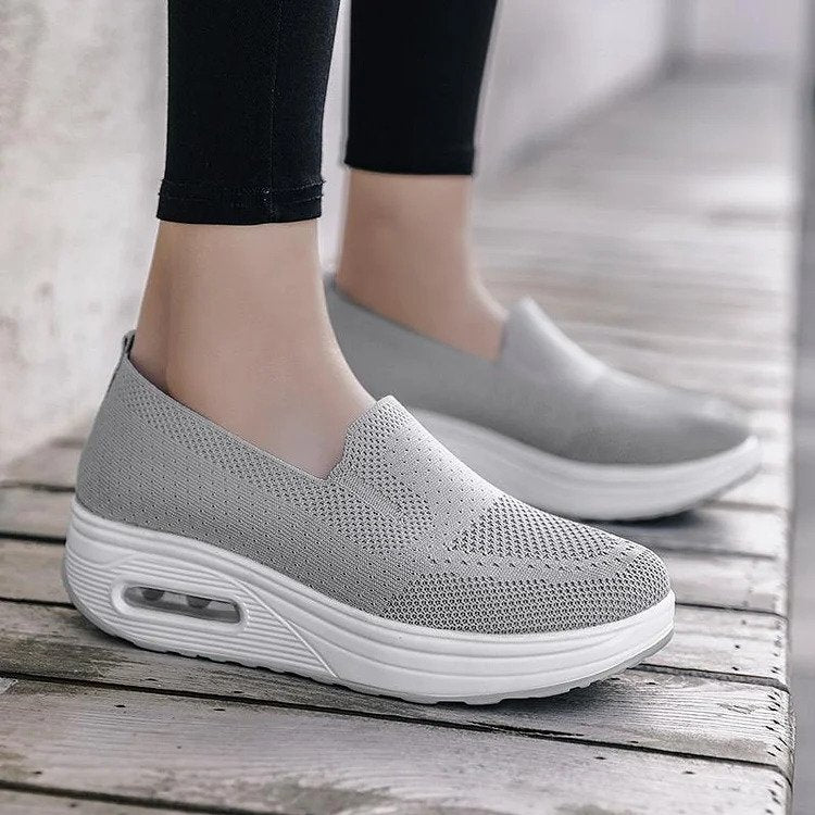 Women's Slip-On Comfort Shoes with Breathable Knit Design™ – Müheloser Komfort für den ganzen Tag