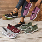 Women's Mesh Ballet Flats with Strap and Breathable Lightweight Design™ – Mühelose Eleganz für jeden Tag