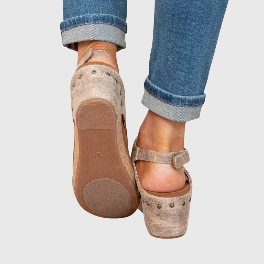 Women's Orthopedic Platform Slingback Sandals™ – Orthopädischer Komfort mit elegantem Design