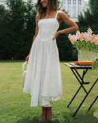Ärmelloses A-Linien Midikleid mit fließendem Saum™ – Elegante Sommermode für jeden Anlass