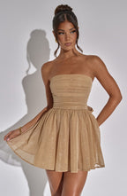 Women's Glitter Dress with Back Tie™ – Glamouröse Eleganz für unvergessliche Momente