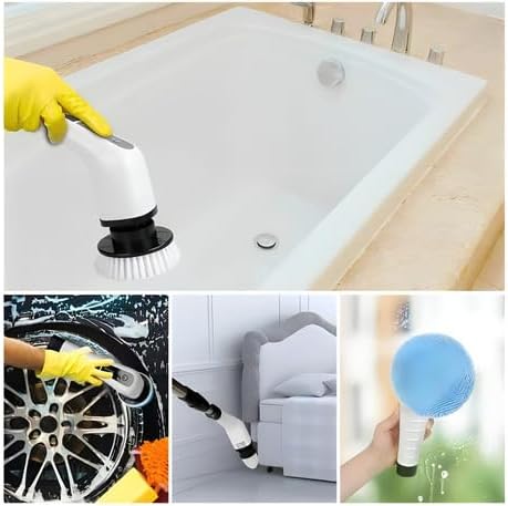 PowerMop™ – Leistungsstarker Elektro-Wischmopp mit rotierender Reinigungstechnologie [50% Rabatt]