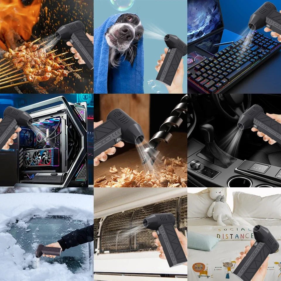 AirBlaster™ – Kompakter Luftgebläse für mühelose Reinigung überall [50 % Rabatt]