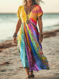 Boho Midi Dress™ – Luftige Eleganz für mühelose Sommermomente