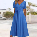 Lightweight Elegant Summer Dress With Flowy Fit for Women™ – Zeitlose Eleganz für warme Tage