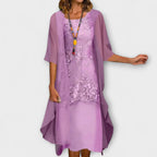 Women's Elegant Casual Midi Dress™ – Zeitlose Eleganz für jeden Anlass