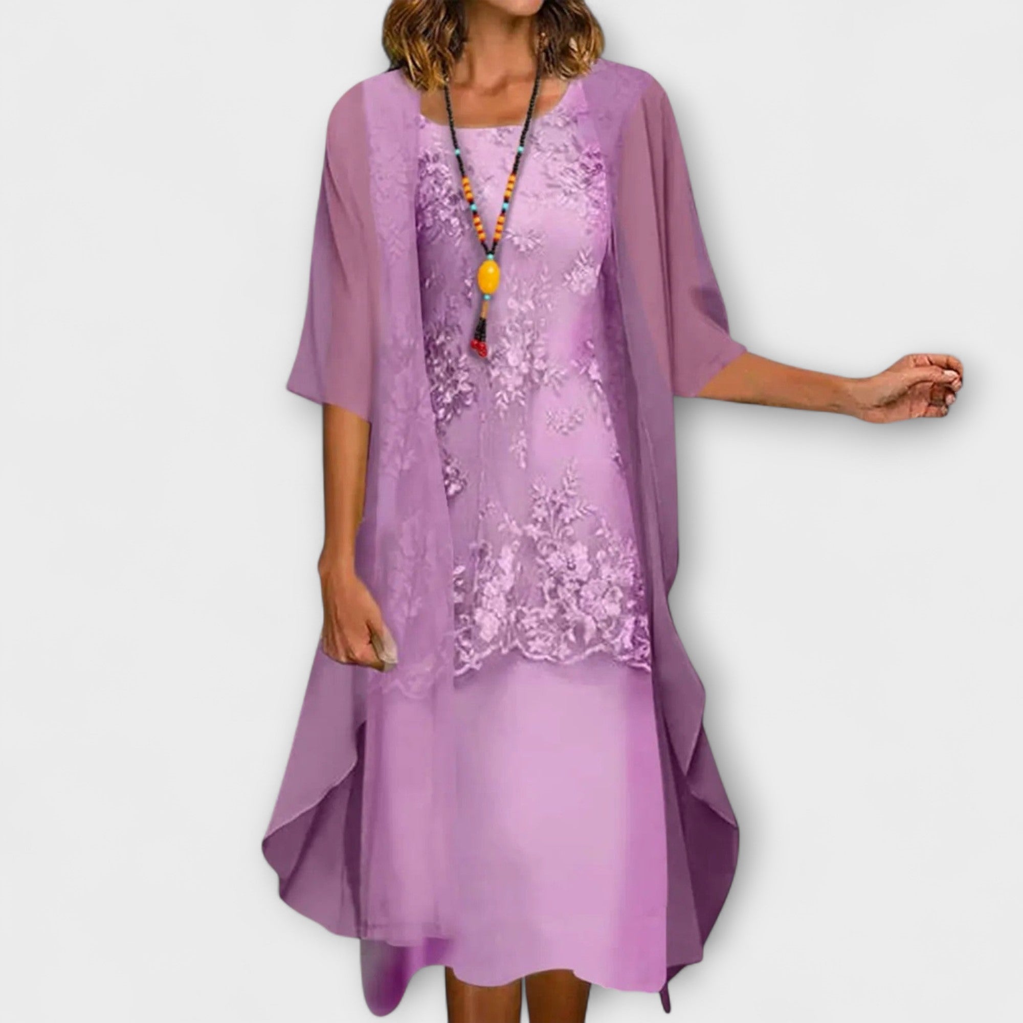 Women's Elegant Casual Midi Dress™ – Zeitlose Eleganz für jeden Anlass