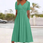 Lightweight Elegant Summer Dress With Flowy Fit for Women™ – Zeitlose Eleganz für warme Tage