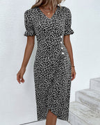 Elegant Floral Dress With Flattering Timeless Fit for Women™ – Zeitlose Eleganz für jeden Anlass
