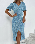 Elegant Floral Dress With Flattering Timeless Fit for Women™ – Zeitlose Eleganz für jeden Anlass