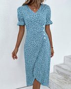 Elegant Floral Dress With Flattering Timeless Fit for Women™ – Zeitlose Eleganz für jeden Anlass
