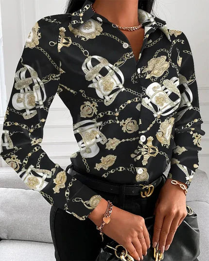 Retro-Inspired Blouse with Classic Elegance for Women™ – Zeitloser Vintage-Charme trifft modernen Komfort