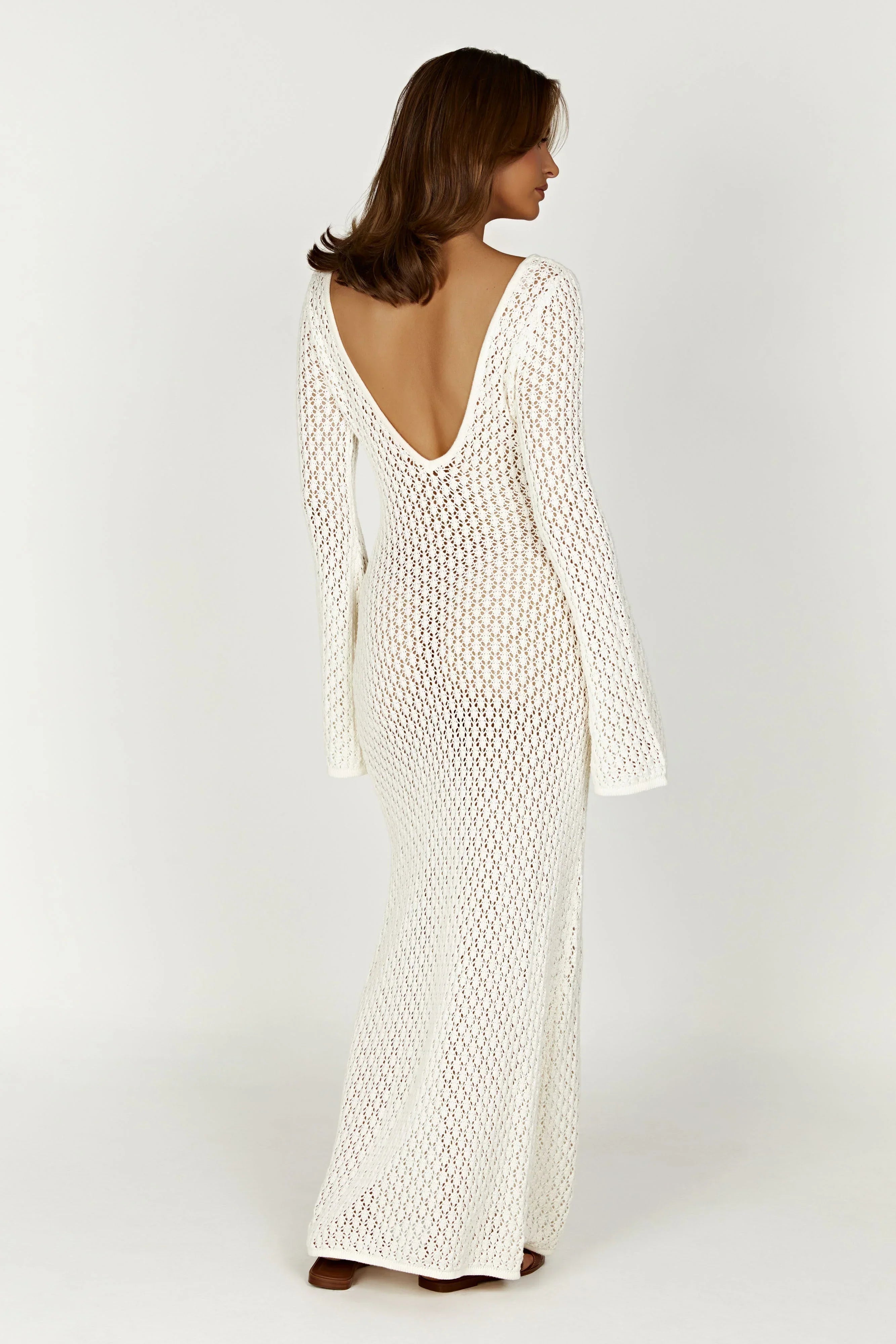 Elegant White Dress with Flattering Silhouette for Women™ – Zeitlose Eleganz für jeden Anlass