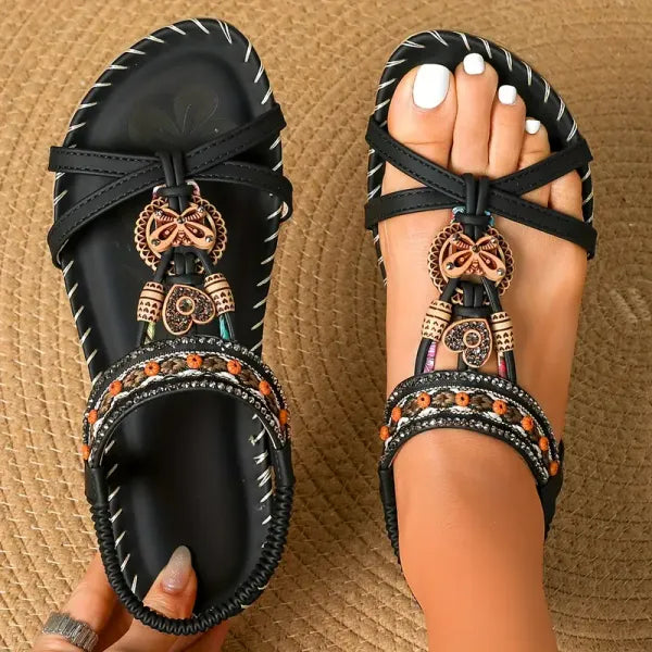 Women's Orthopedic Strap Sandals with Cushioned Sole™ – Ganztägiger Komfort für stilvolle Alltagsmomente