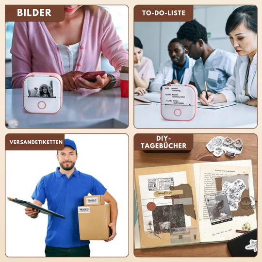 NanoPrint™ – Tragbarer Mini-Drucker für mühelose, mobile Ausdrucke [50 % Rabatt]