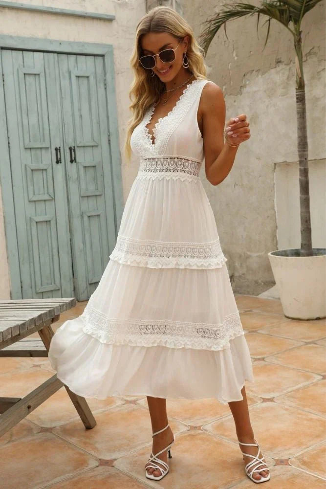 Flowy Boho Dress for Women™ – Müheloser Stil mit luftigem Tragekomfort