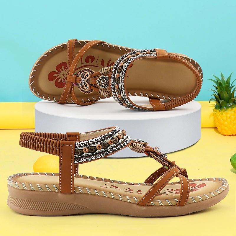 Women's Orthopedic Strap Sandals with Cushioned Sole™ – Ganztägiger Komfort für stilvolle Alltagsmomente