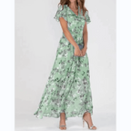 Light Floral Maxi Spring Dress™ – Mühelose Frühlingseleganz mit zartem Blütenmuster
